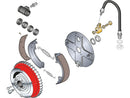 Harley Davidson FL Shovel [1967-1972] – Chrom Bremstrommel mit Kettenrad-3