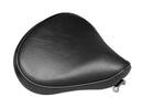 Harley Davidson – Großer glatter Feder Einzelsitz Schwarz Vinyl-1