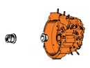 Harley Davidson Panhead [1958-1965] – Big Twin rechtes Motorgehäuse Lagerbuchsen-1
