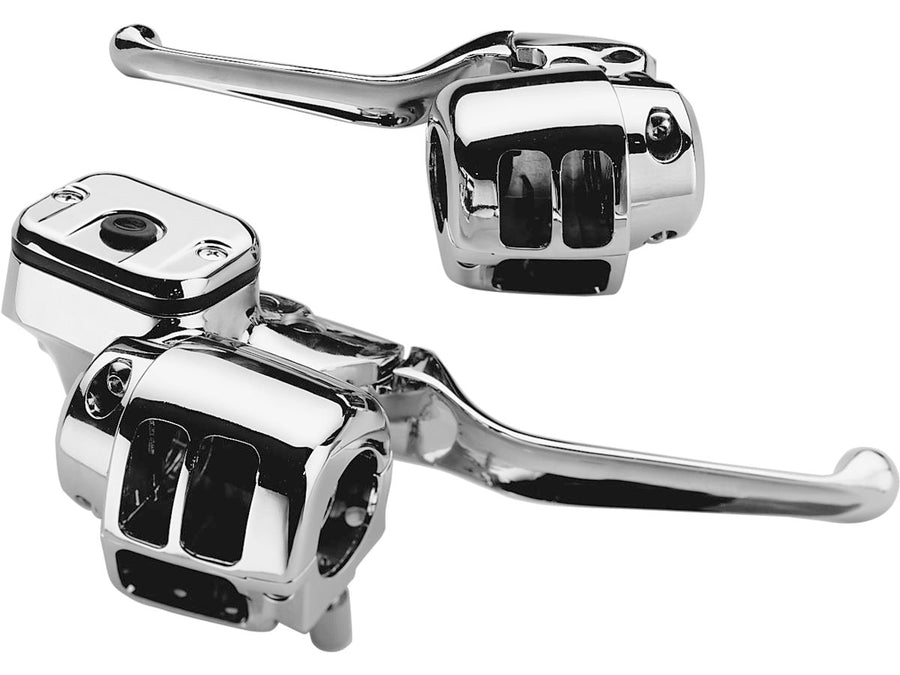 Harley Davidson Sportster [1996-2003] – 96-up Glattes Kontur Handsteuerungsset ohne