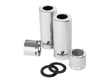 Harley Davidson – 412 Series Stoßdämpferabdeckungsset Chrom