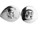 Harley Davidson - 3D skull polished air filter cover-3