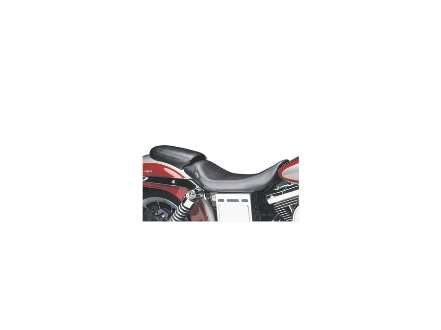 Harley Davidson Dyna [1996-2003] – Bare Bones Solo Sitz Glattes Schwarzes Vinyl