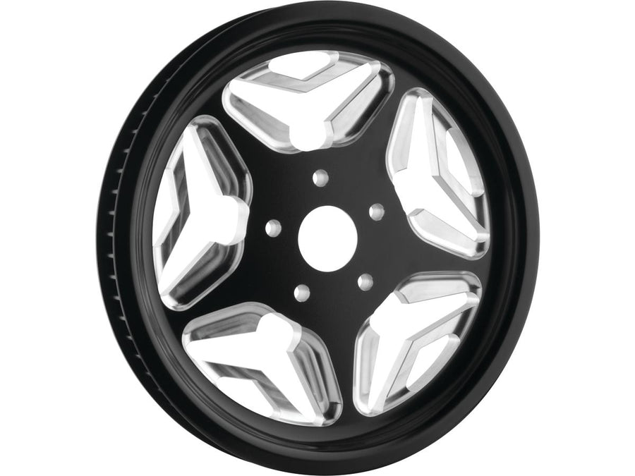 Harley Davidson Dyna [2000-2005] – Speed Star Riemenscheibe Schwarz 1 1/8" 70 Zähne