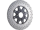Harley Davidson Touring [2008-2024]-Meridian 2-part brake disc black back-5