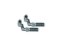 Harley Davidson-Little Iso Autobahn Footrest con offset e Magnum 1-1/4 "-3