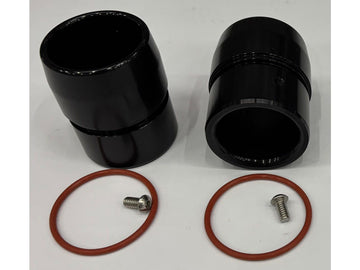 Harley Davidson - pezzo estenuante anodizzato nero