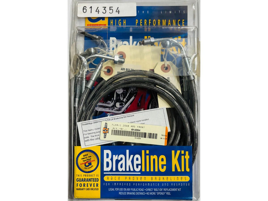 Harley Davidson - front braking line dot