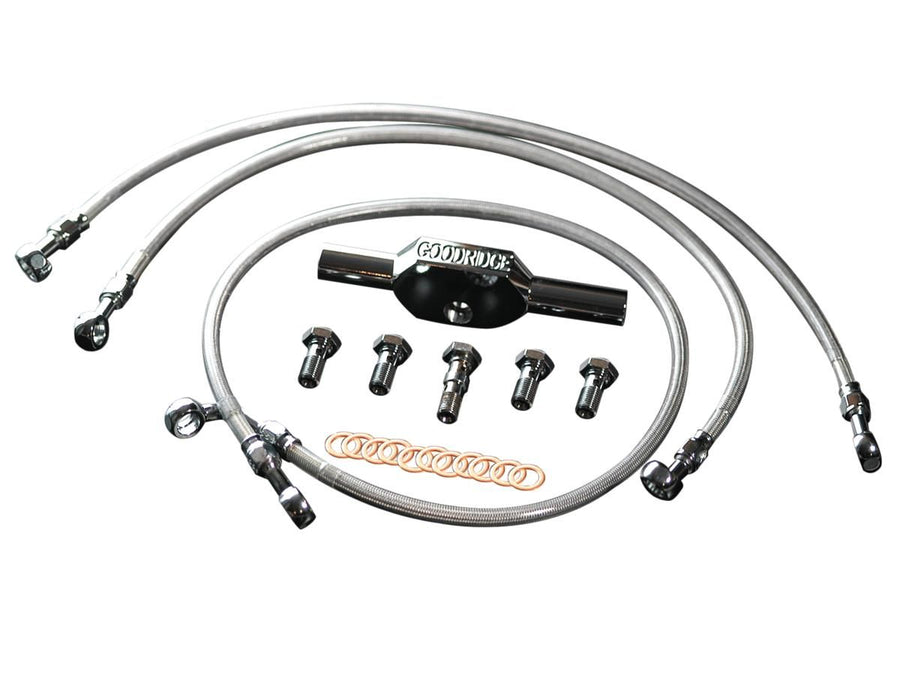 Harley Davidson Touring Note [2008-2013] -High-End Brake Management Set +6 "