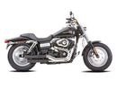 Harley Davidson FXDF [2014-2016] – Doppelrillen Slip-On Schalldämpfer Schwarz Satin-1