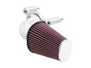 Harley Davidson Dyna [1999-2017] -Aircharger Sistema di aspirazione d'aria Chrom-3