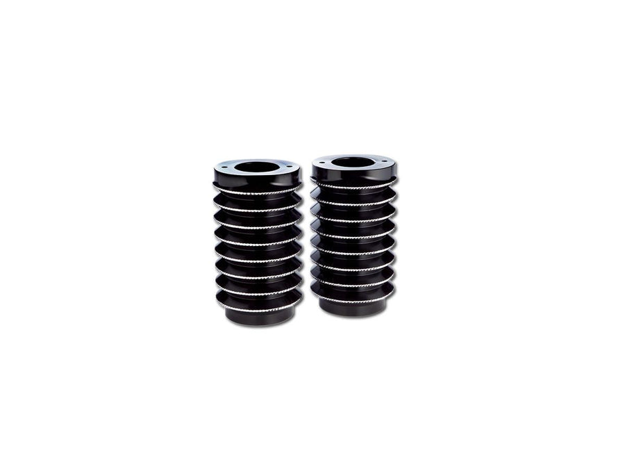 Harley Davidson Fltc [1986-1993] -Retro Fork Protector Black Diamond Taking