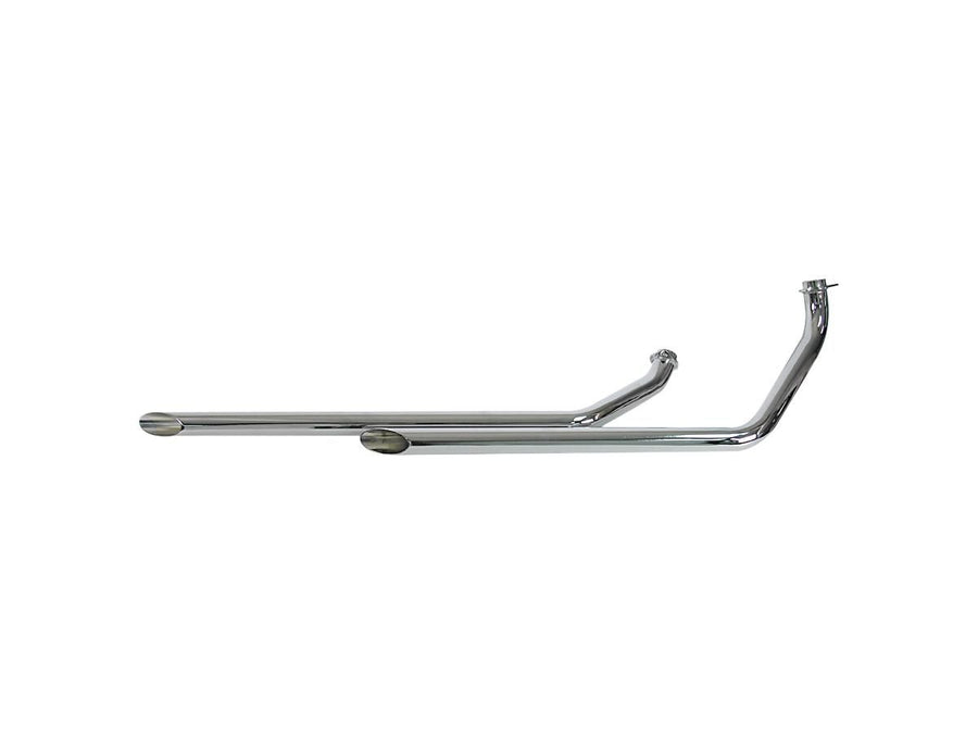 Harley Davidson FL Shovel [1970-1984] – Shovel Shotgun Slash Cut Drag Pipes Chrom …