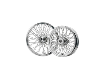 Harley Davidson Softail [2000-2007] -40-Spoke 16x3.50 Wheels Chrome Chrom 3/4 "