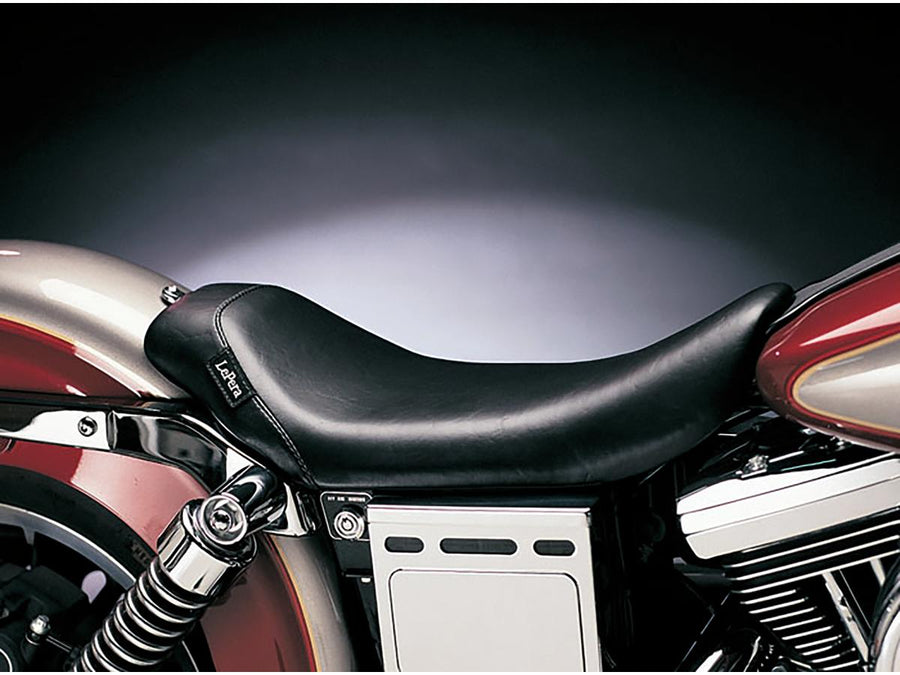 Harley Davidson FXDWGI [2004-2005] – Bare Bones Solo Sitz Glattes Schwarzes Vinyl
