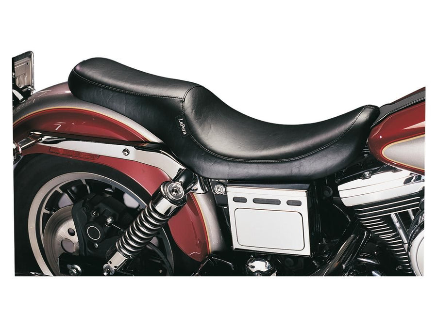 Harley Davidson FXDI [2004-2005] -Silhouette 2 sedile liscio Vinile nero