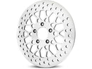 Harley Davidson Sportster [1985-2013] -Mesh Brake Disc Acciaio inossidabile lucido 11,5 "-1