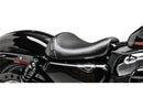 Harley Davidson XL1200V [2012-2016] – Bare Bones Solo Sitz Glattes Schwarzes Vinyl-3
