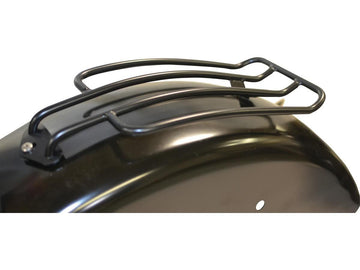 Harley Davidson FLS [2014-2017] – 6" Solo Gepäckträger Schwarz Satin - 0