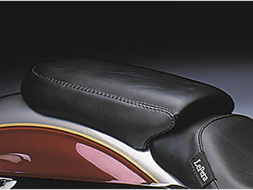 Harley Davidson Dyna [1996-2003] – Bare Bones Soziuspolster Glattes Schwarzes Vinyl - 0