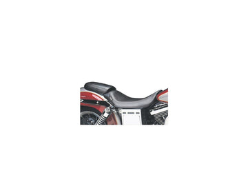 Harley Davidson FXDWG [1996-2003] – Bare Bones Soziuspolster Glattes Schwarzes Vinyl