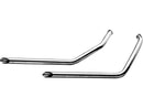 Harley Davidson Dyna [1991-2011] – Slash Cut Drag Pipes für Dyna Modelle Chrom 1,75"-1
