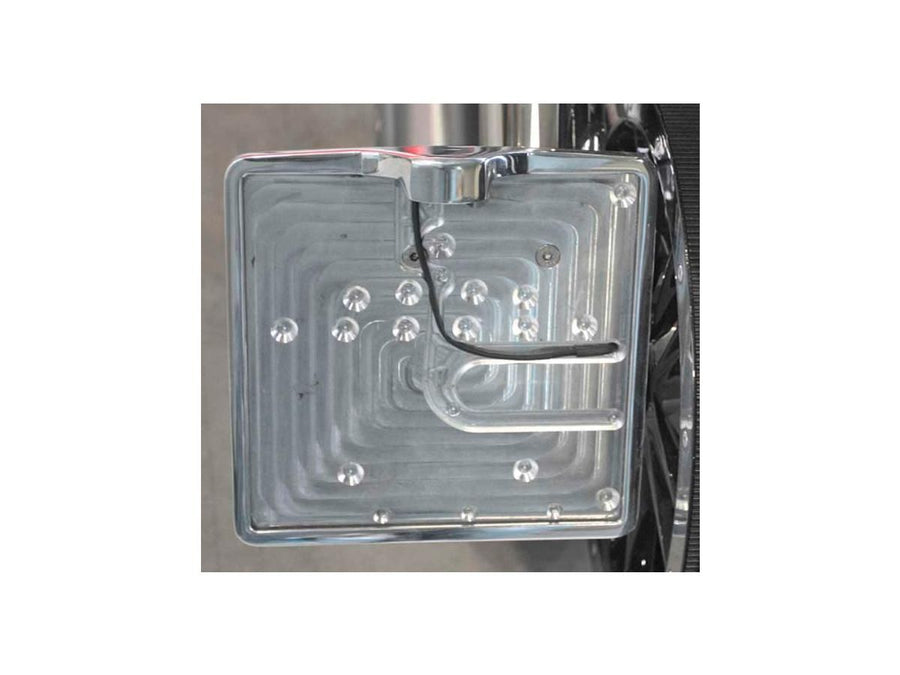 Harley Davidson - Piatto di licenza interno Plate Svedish Taglia 155x195mm Aluminium