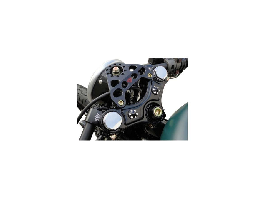Harley Davidson Dyna [1992-2017] -headlight Holder Black
