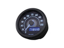 Harley Davidson Sportster [1986-2013] – Velona60 Tachometer Schwarz Edelstahl-1