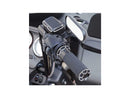Harley Davidson Touring [2008-2024] – Abgeschrägte Fusion Griffe Schwarz Eloxiert 1"-2