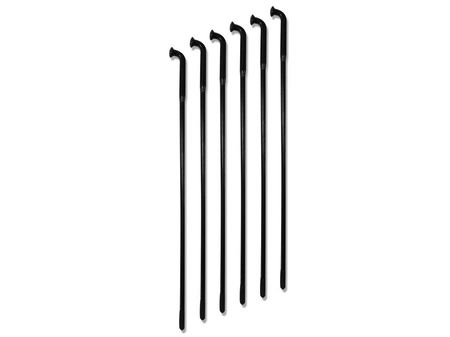 Harley Davidson - TTS Speichen Set, 21 "Long, Black Chrome -placcato, per i cerchi TTS