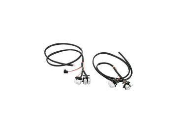Harley Davidson Dyna [1996-2006] -Clochi di cavo del manubrio complesso con cromata