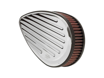 Harley Davidson FX Model [1992-1994] -Crome di filtro ad aria scanalato a forma di-leta
