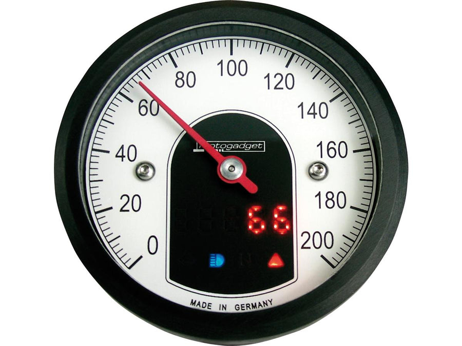 Harley Davidson Sportster [1986-2013] -Motoscopio Piccolo tachometro Scala: 200 mph; 200