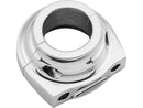 Harley Davidson-Contour gas circuit housing for clip-on cable chrome 1 "double cable-1