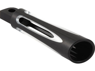 Harley Davidson Sportster [1991-2020] -Deep Cut Footrest Black, anodizzato