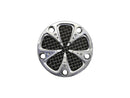 Harley Davidson Fl Shovel [1970-1984]-mesh point cover chrome-3