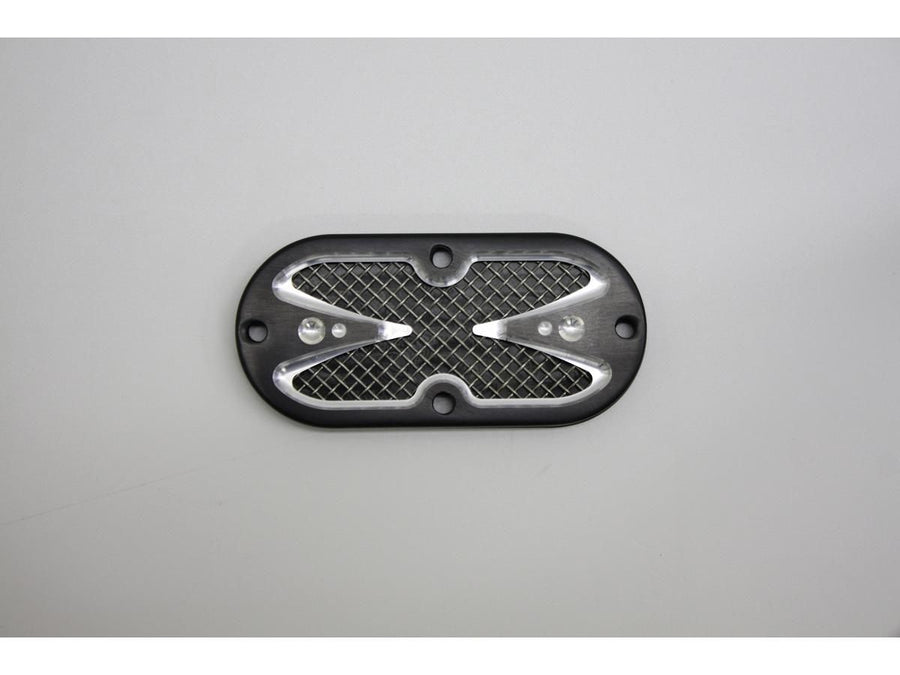 Harley Davidson Dyna [1991-2005] -Mesh Ispection Cover Chrome