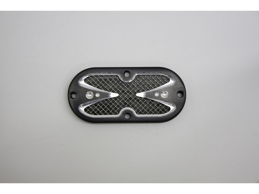 Harley Davidson Dyna [1991-2005] -Mesh Ispection Cover Chrome