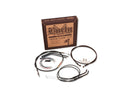 Harley Davidson Touring [2008-2013] -13 "barra di scavatore set di cavi nero addominali-1
