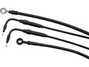 Harley Davidson Touring [2008-2013] -13 "barra di scavatore set di cavi nero addominali-2