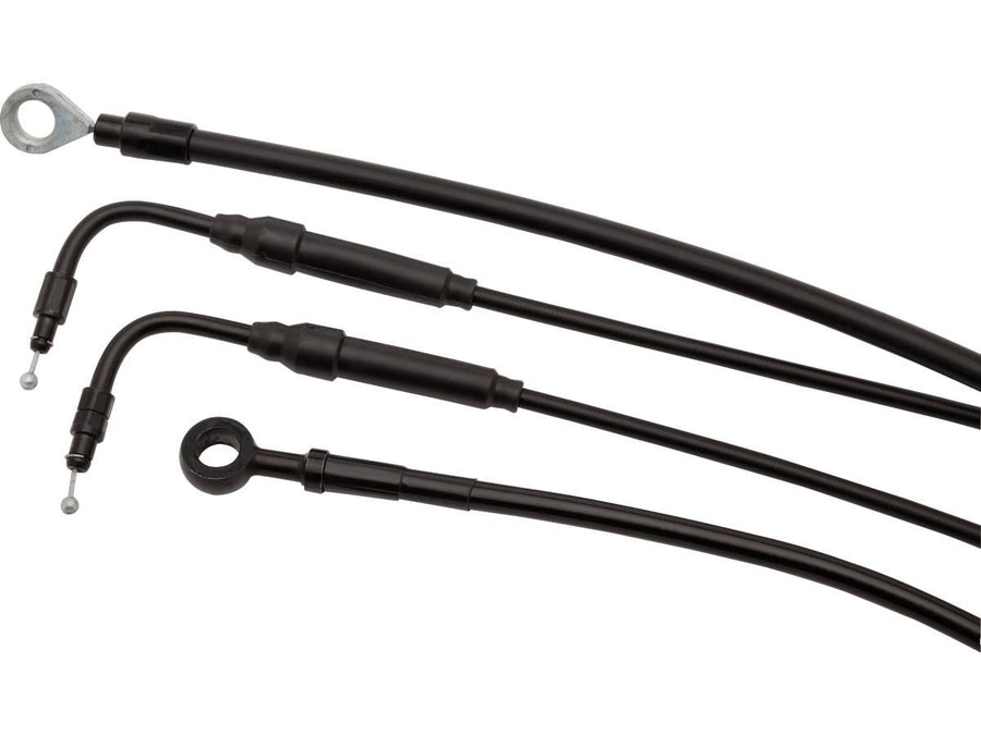 Harley Davidson Touring [2008-2013] -13 "barra di scavatore set di cavi nero addominali