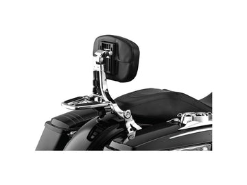 Harley Davidson - Backrest multiuso per conducenti o passeggeri Chrome - 0