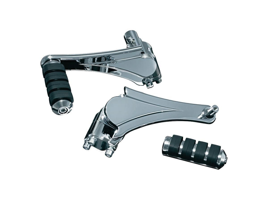 Harley Davidson Touring [2010-2025] – Verstellbare Beifahrerfußrasten