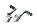 Harley Davidson Flhtcuse2 [2007-2007]-adjustable front passenger footrest chrome-1