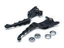Harley Davidson Softail [2018-2024]-Zombie hand control lever glossy black black-1