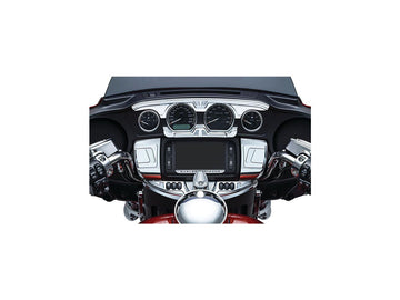 Harley Davidson Touring [2014-2024]-Accento di misurazione del dispositivo sopra Chrome