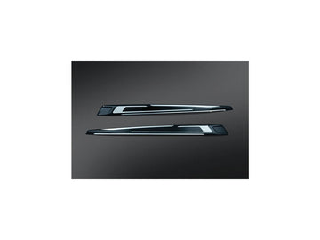 Harley Davidson Touring Note [1993-2013]-SattelTeltaschendeckel accent Schwarz - 0