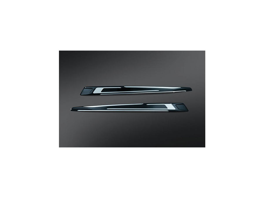 Harley Davidson Touring Note [1993-2013] -Sattelteltataschendeckel Accent Schwarz
