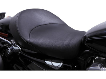Harley Davidson Dyna [2006-2017] -Bigist Solo Vinyl Seat Black Vinyl